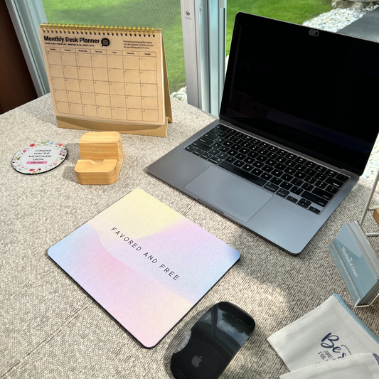Favored and Free Mousepad