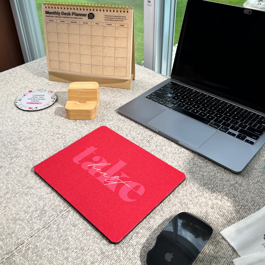 Take Heart Mousepad