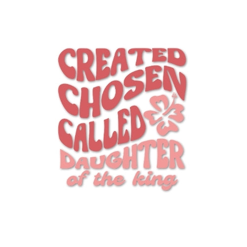Daughter of the King – UV Waterproof Sticker