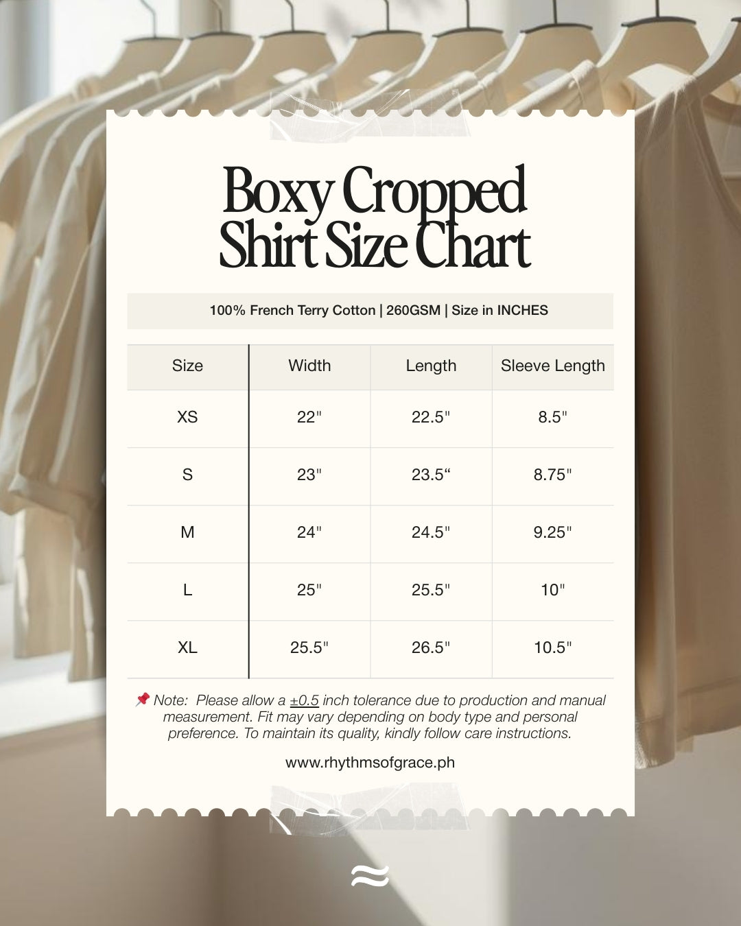 Waiting for His Command – Boxy Cropped Shirt