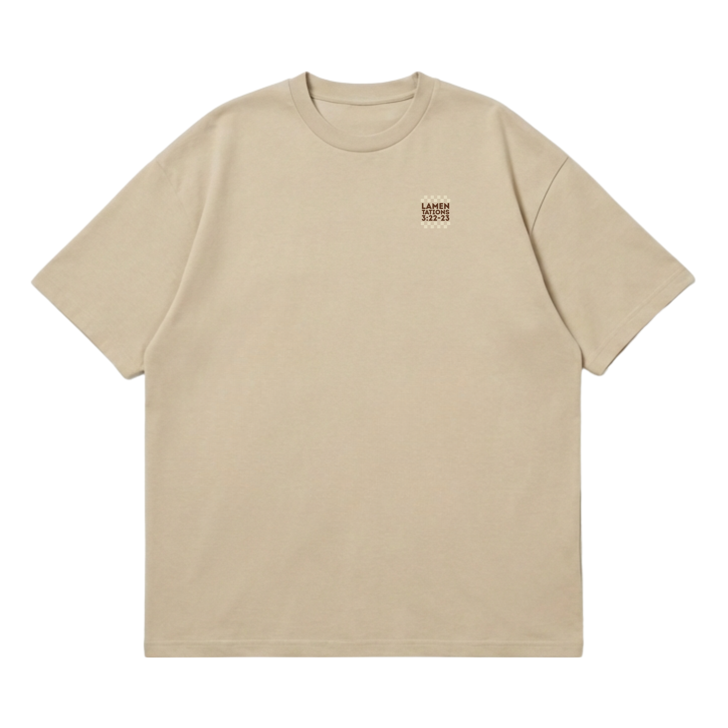 My morning starts with Jesus & coffee – Premium Oversized T-Shirt