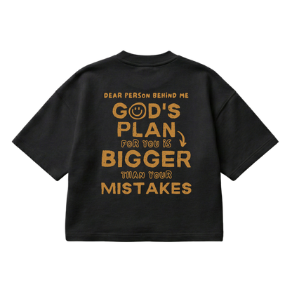 Dear Person Behind Me – Boxy Cropped Shirt