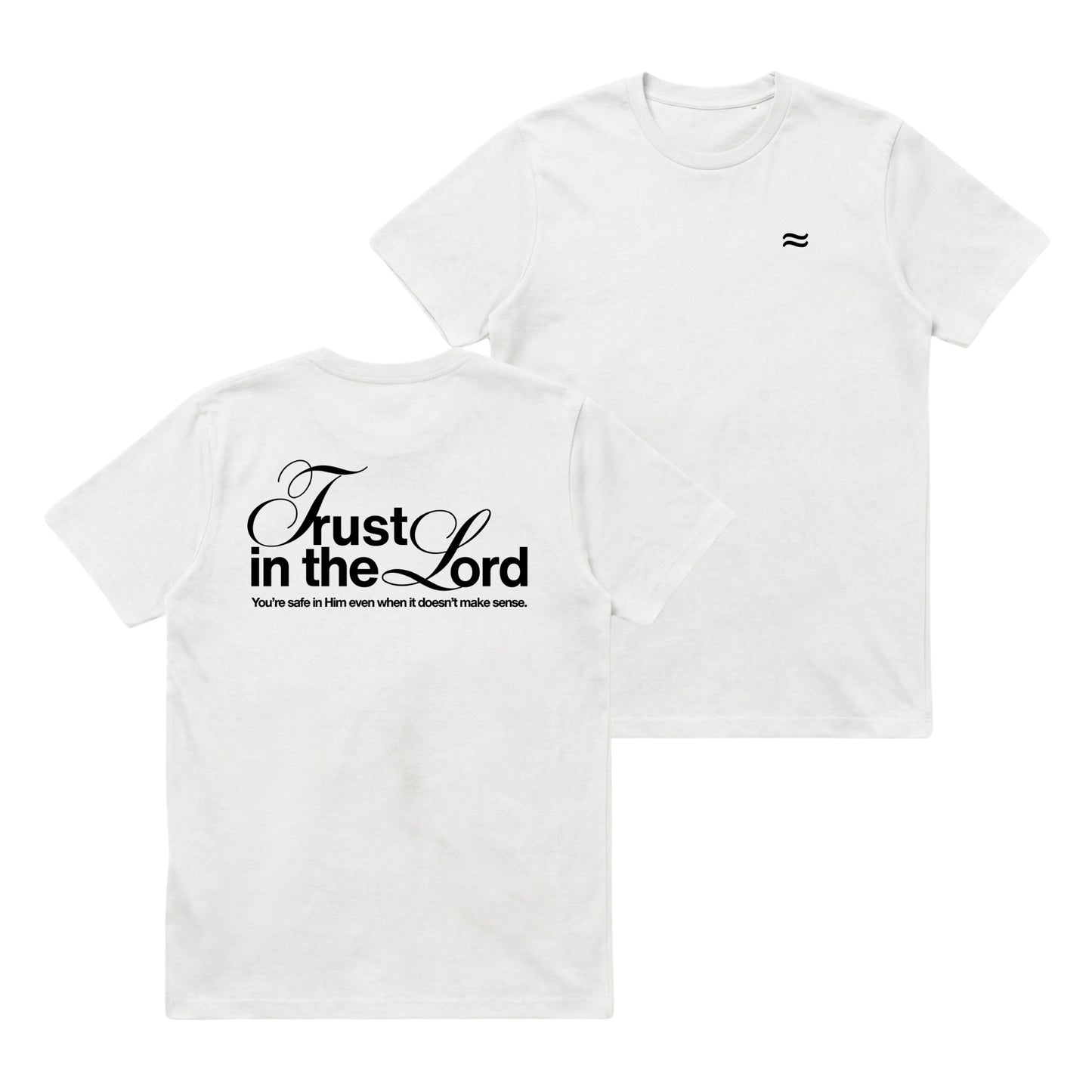 Safe in Him – Classic T-Shirt