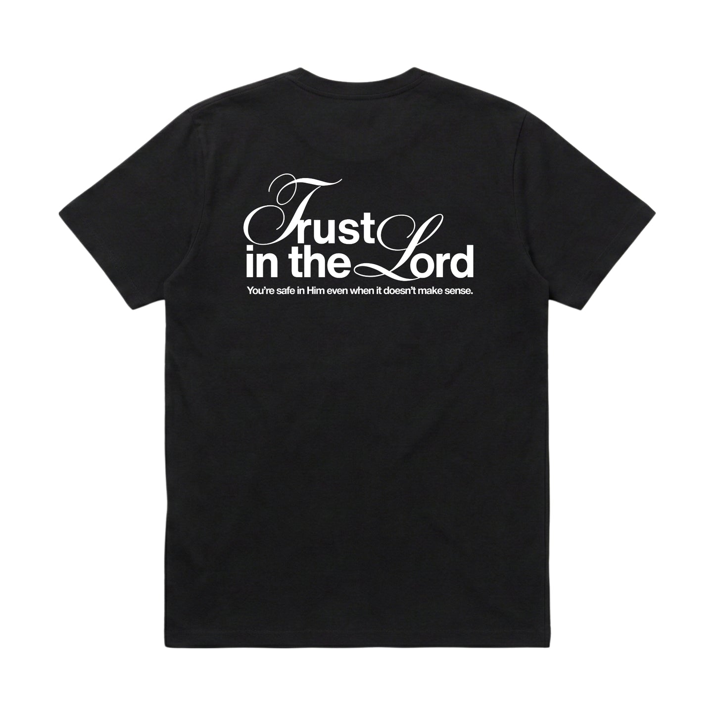 Safe in Him – Classic T-Shirt
