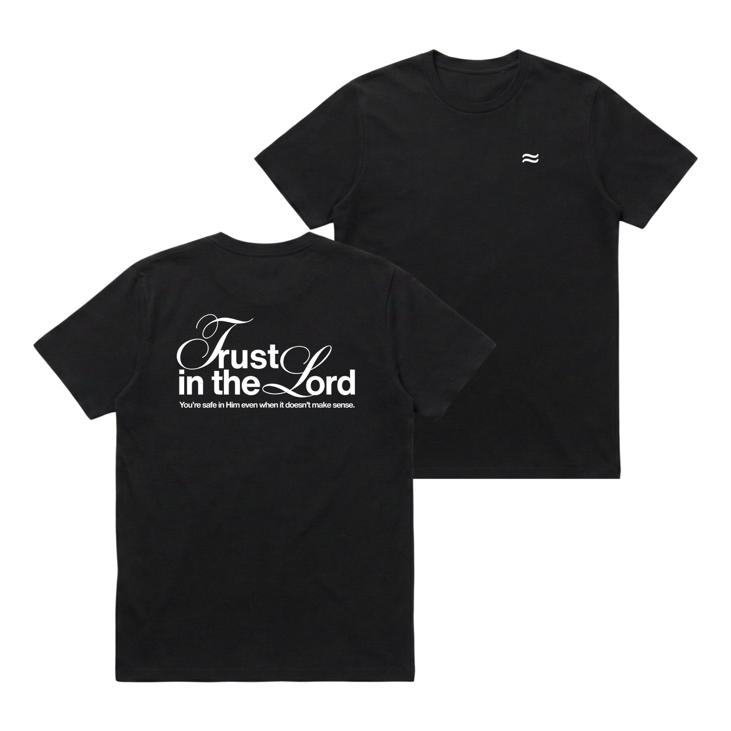 Safe in Him – Classic T-Shirt