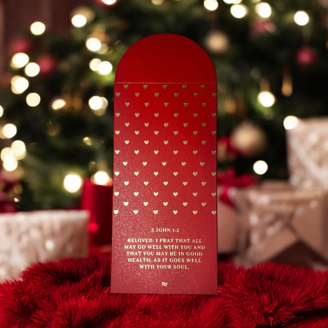3 John 1:2 – Red Money Envelope
