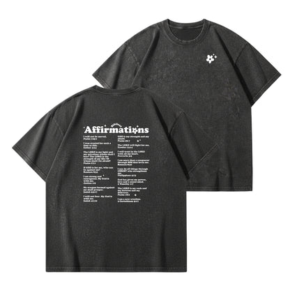 Affirmations – Vintage Washed T-Shirt