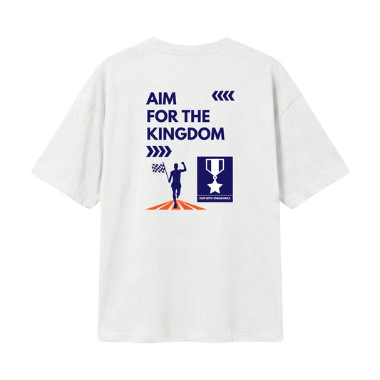 Aim for The Kingdom – Lightweight Oversized T-Shirt