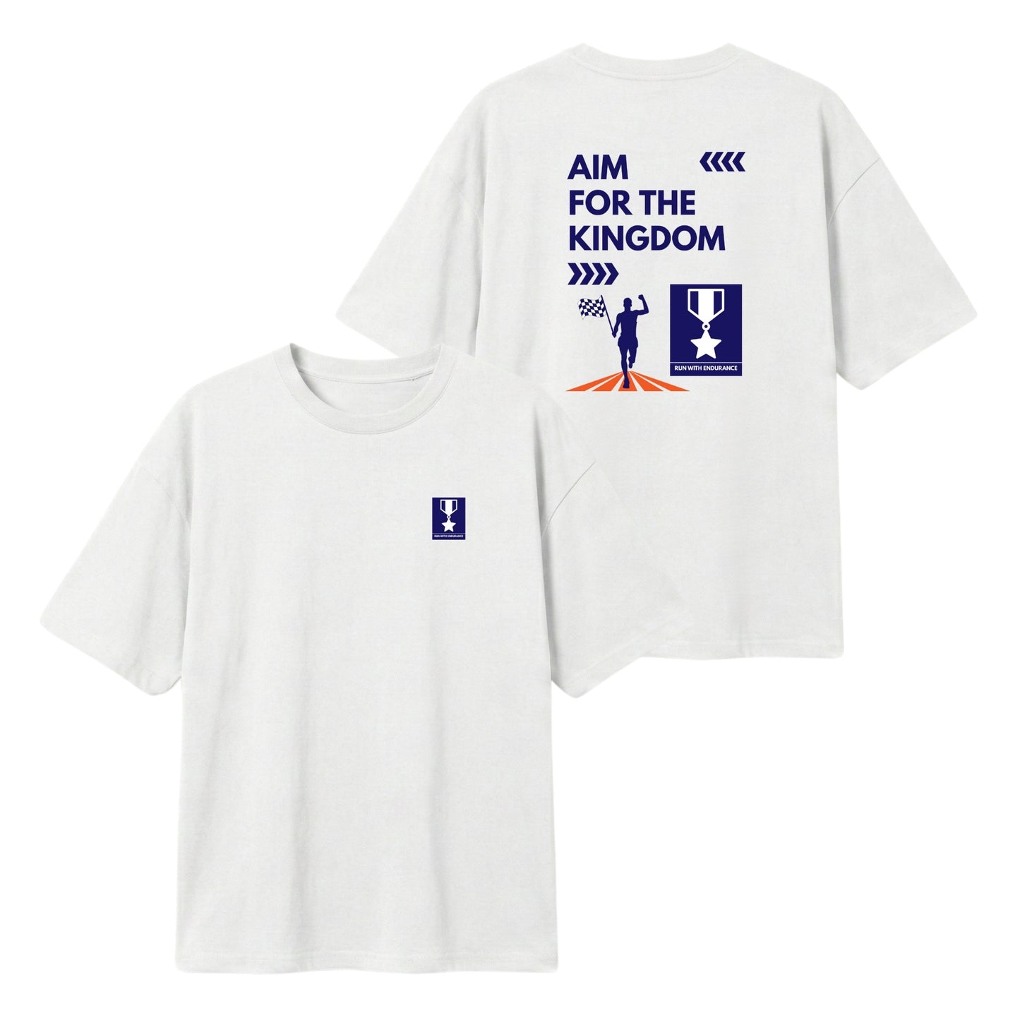 Aim for The Kingdom – Lightweight Oversized T-Shirt