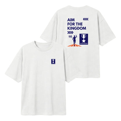 Aim for The Kingdom – Lightweight Oversized T-Shirt