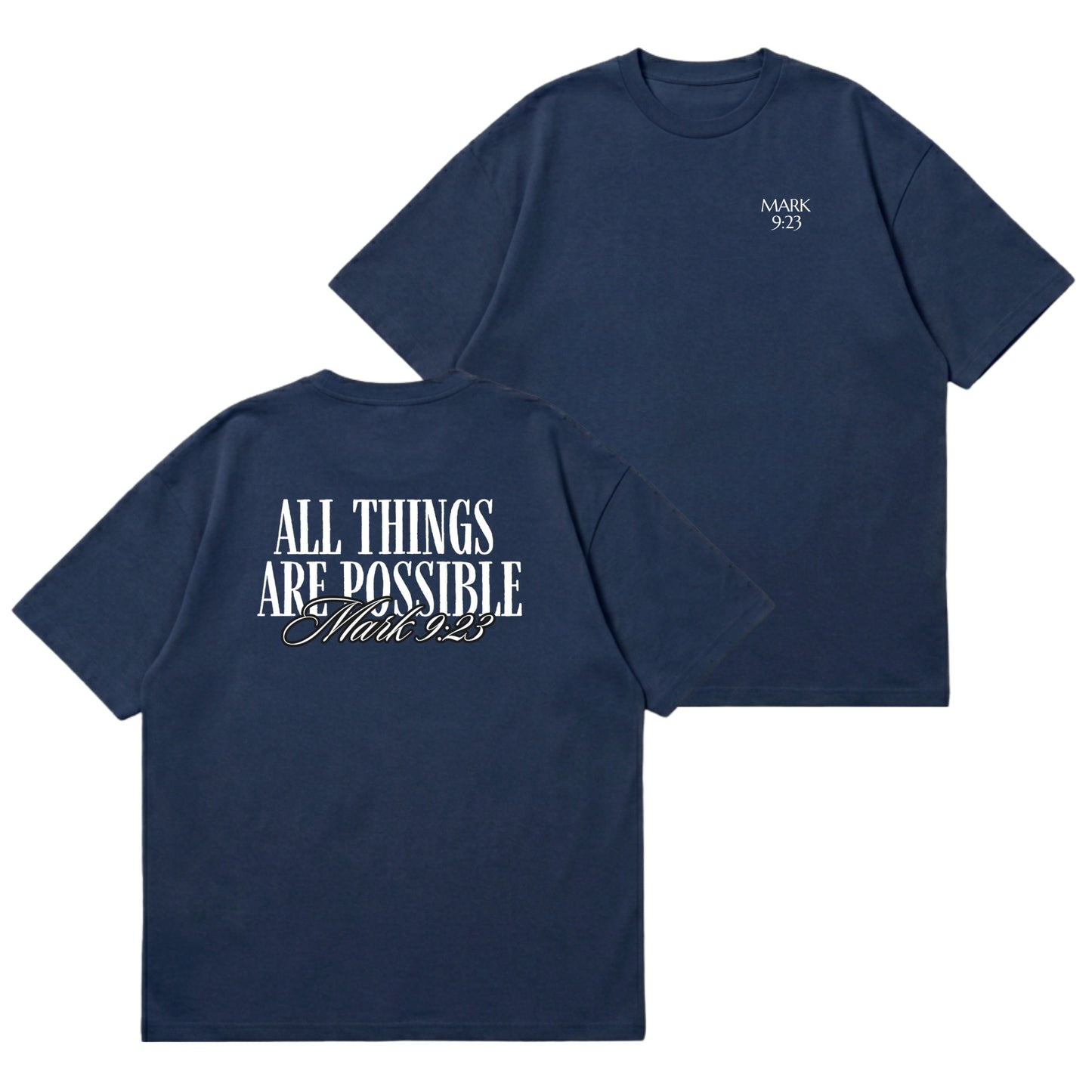 All Things Are Possible – Premium Oversized T-Shirt