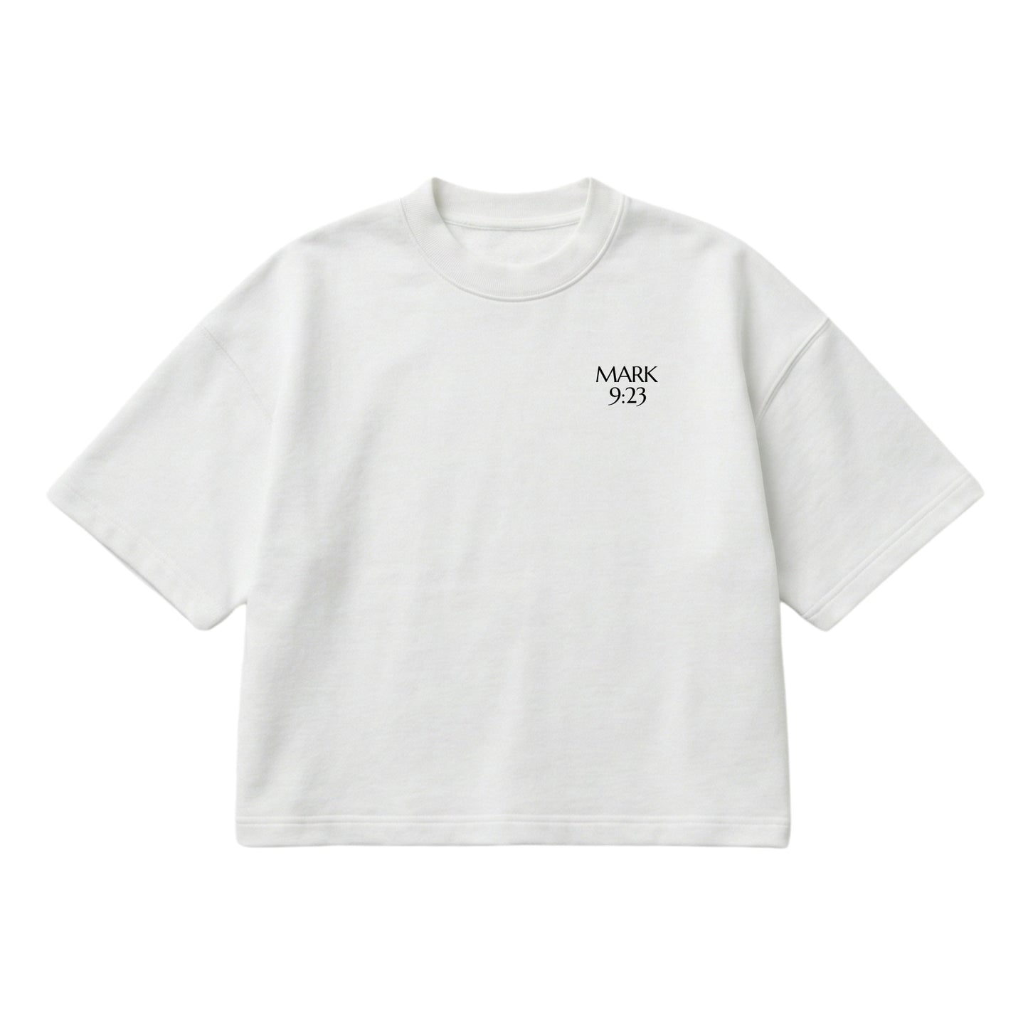 All Things Are Possible – Boxy Cropped Shirt