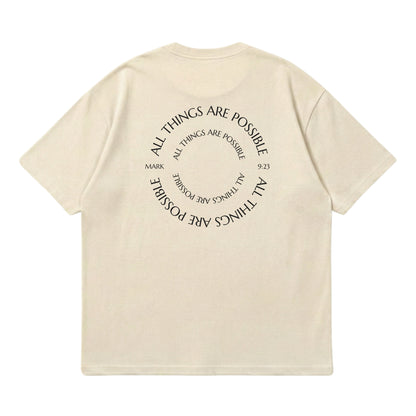 All Things Are Possible – Premium Oversized T-Shirt