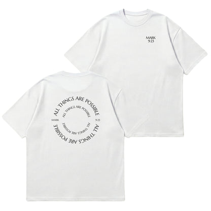 All Things Are Possible – Premium Oversized T-Shirt