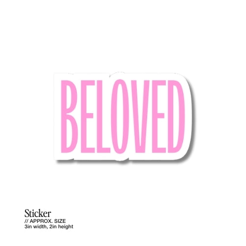 Beloved - Waterproof Sticker