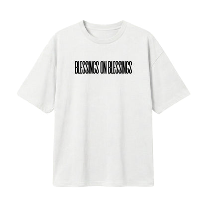 Blessings On Blessings – Lightweight Oversized T-Shirt