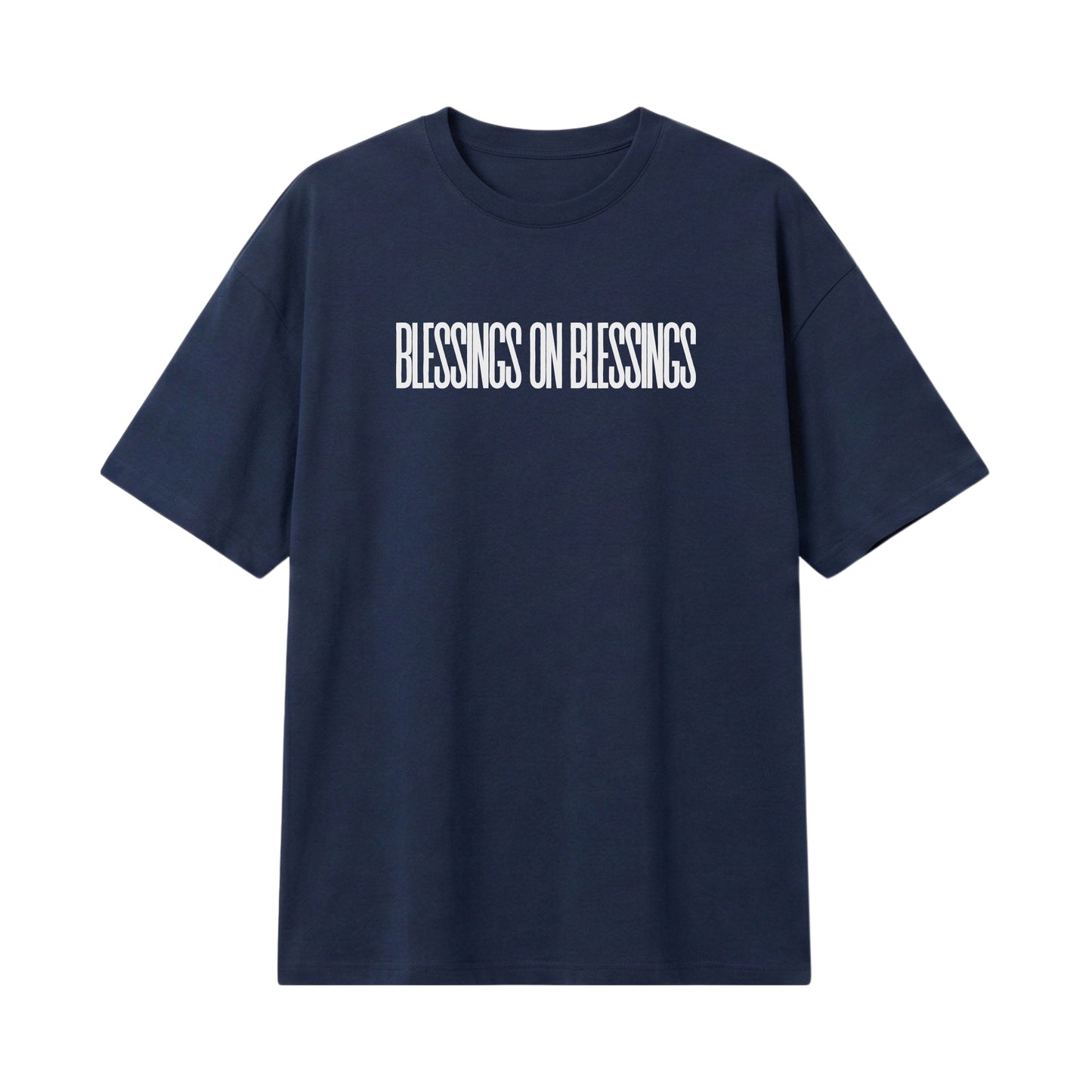 Blessings On Blessings – Lightweight Oversized T-Shirt