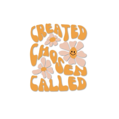 Created Chosen Called – UV Waterproof Sticker