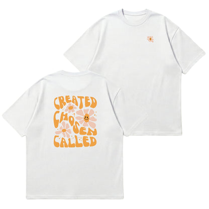 Created, Chosen, Called – Premium Oversized T-Shirt