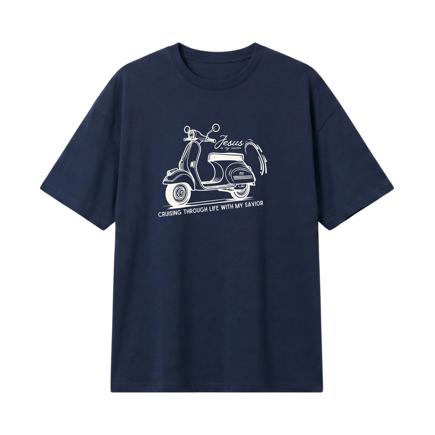 Cruising with my Savior – Lightweight Oversized T-Shirt