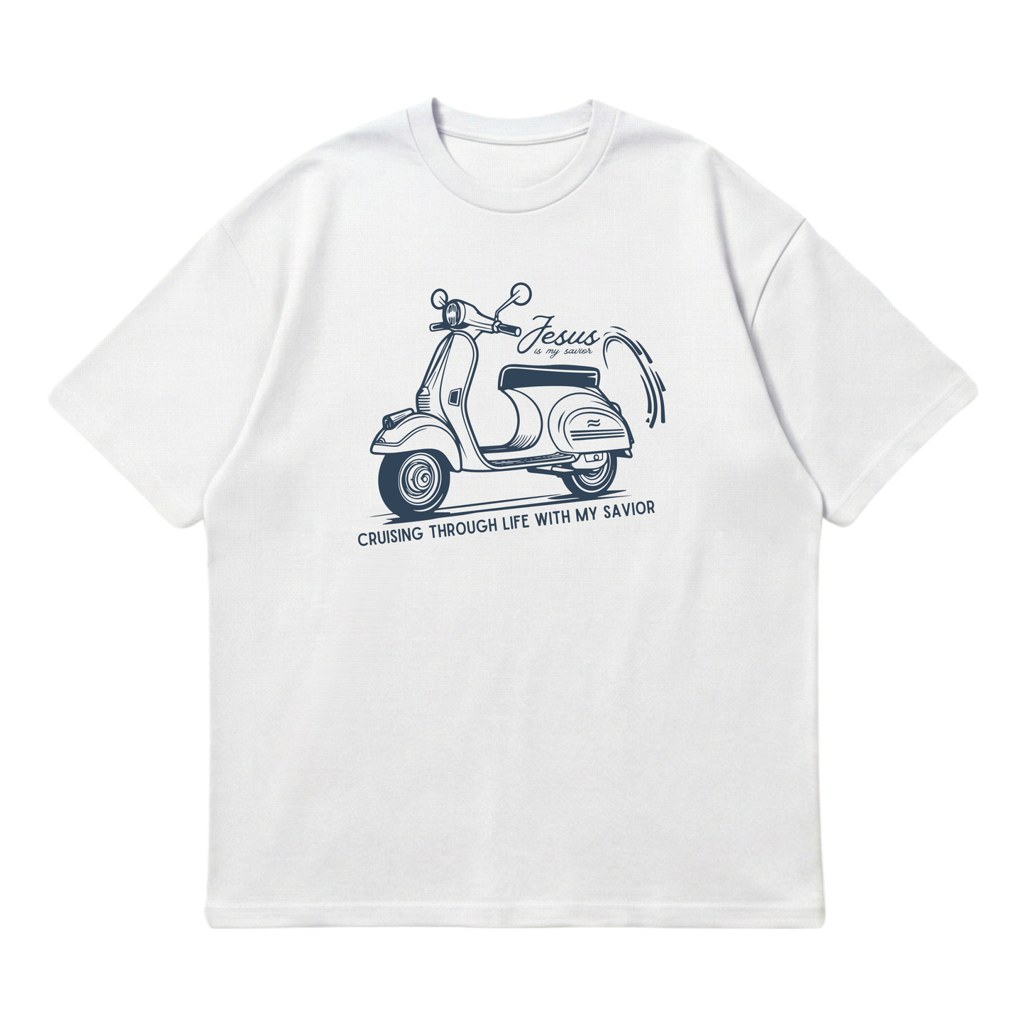 Cruising with my Savior –  Premium Oversized T-Shirt