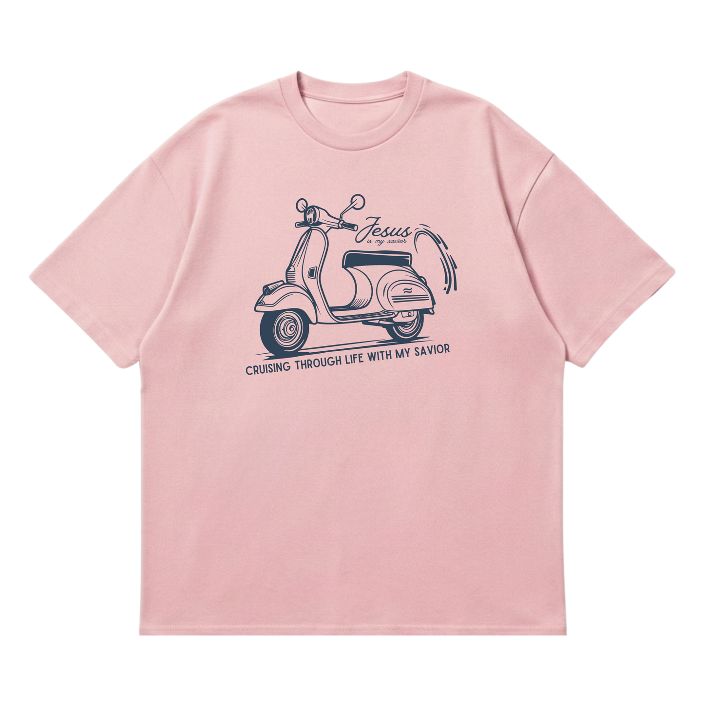 Cruising with my Savior –  Premium Oversized T-Shirt