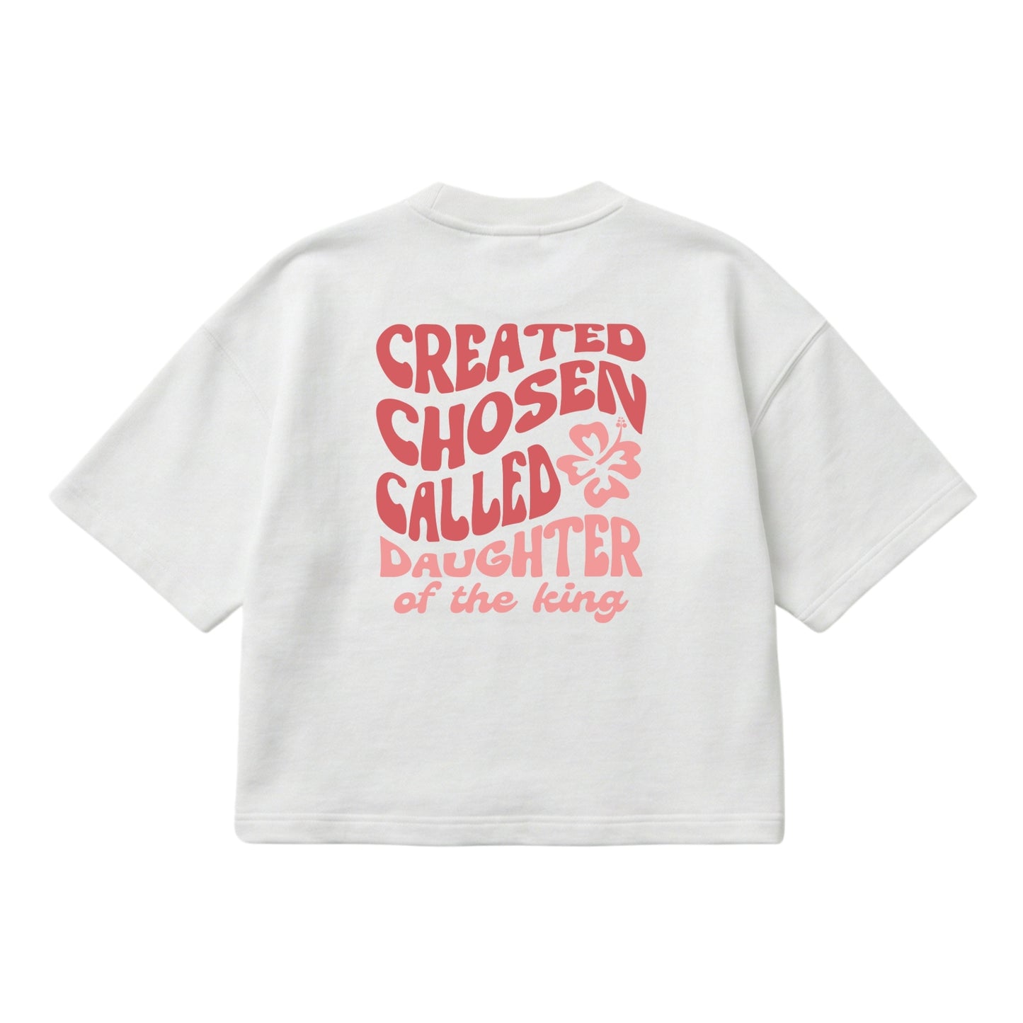 Daughter of The King – Boxy Cropped Shirt