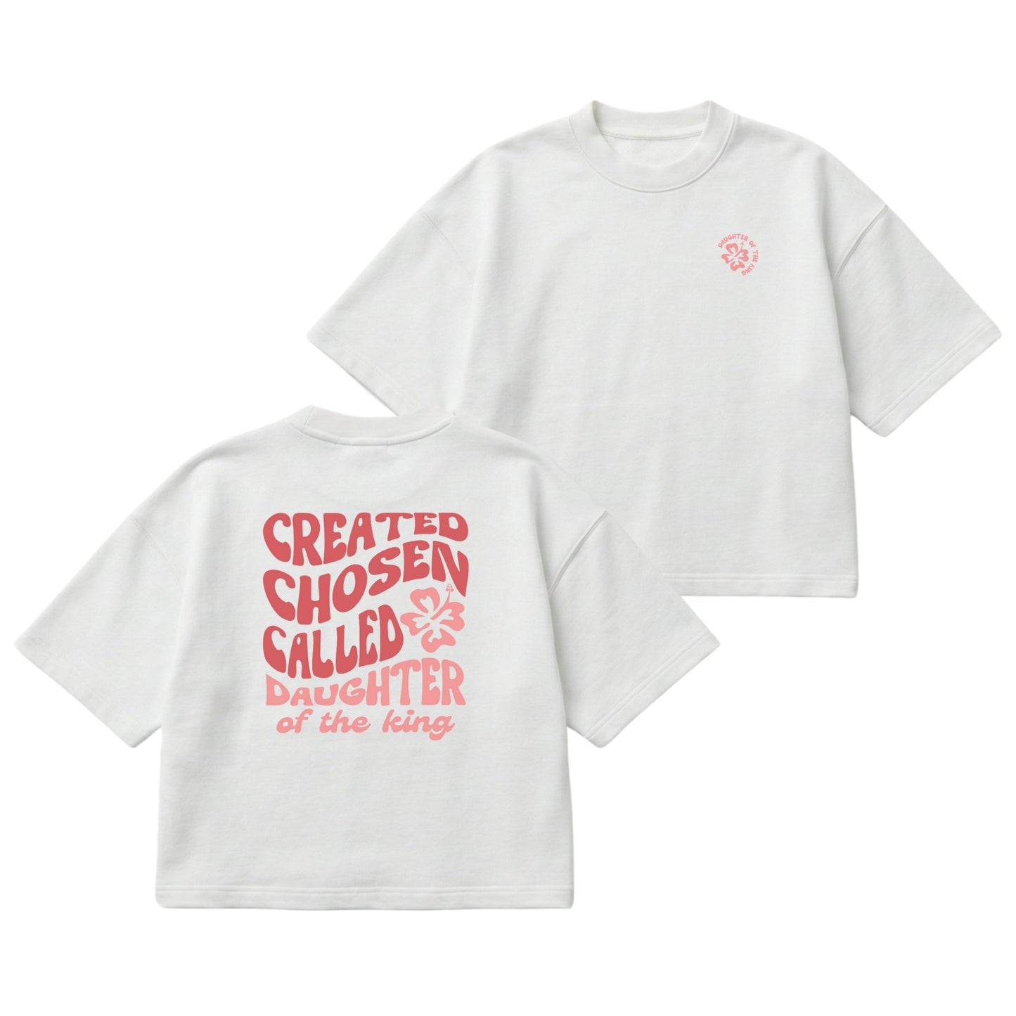 Daughter of The King – Boxy Cropped Shirt