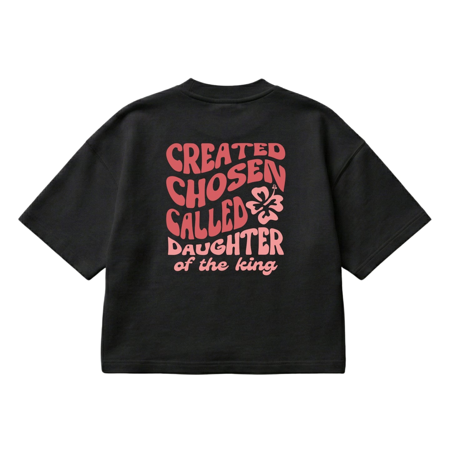 Daughter of The King – Boxy Cropped Shirt