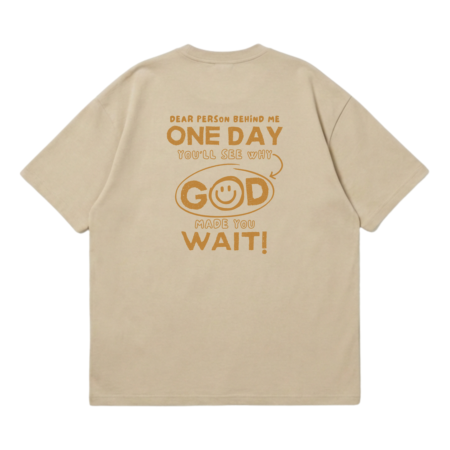 Dear Person Behind Me – Premium Oversized T-Shirt