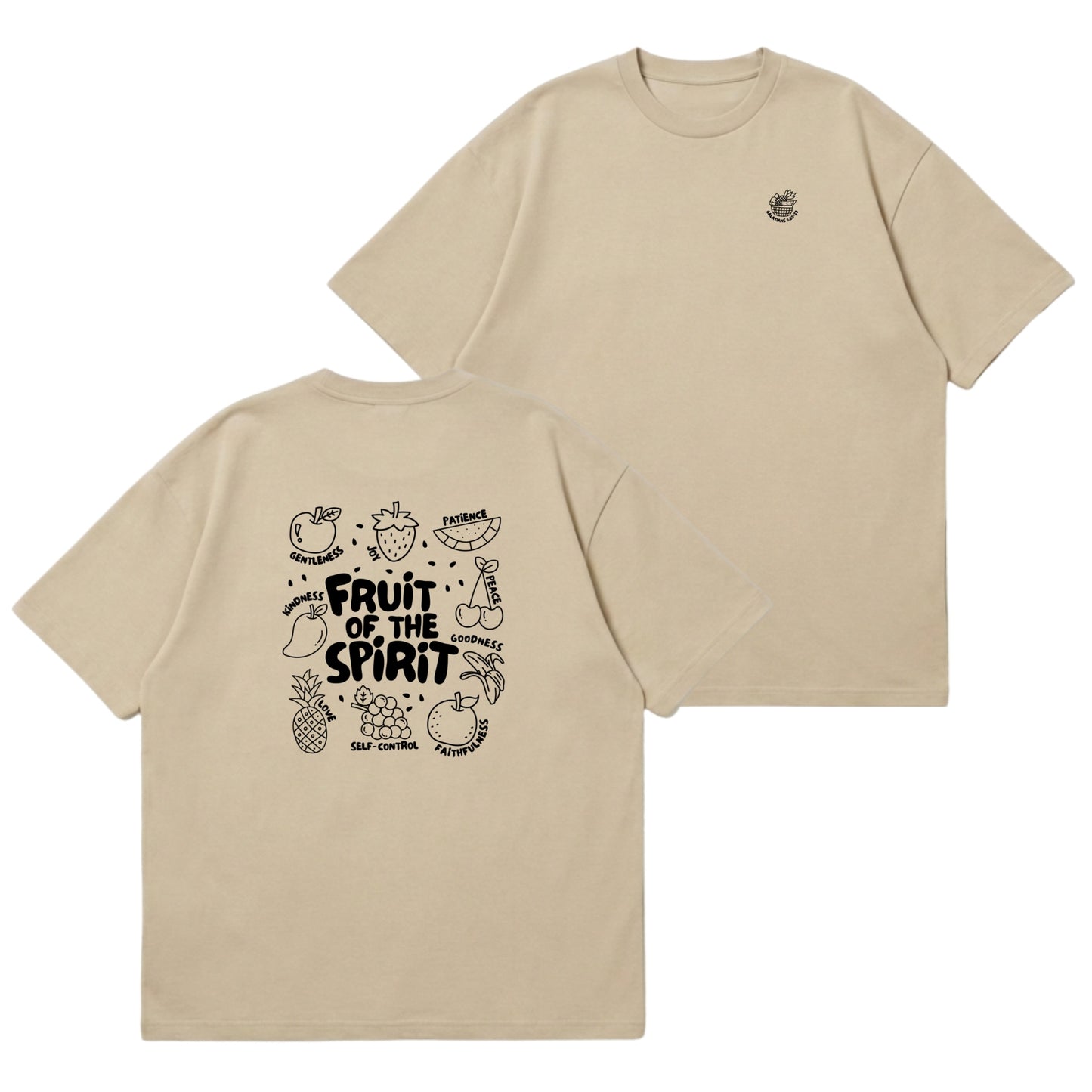 Fruit of the Spirit – Premium Oversized T-Shirt