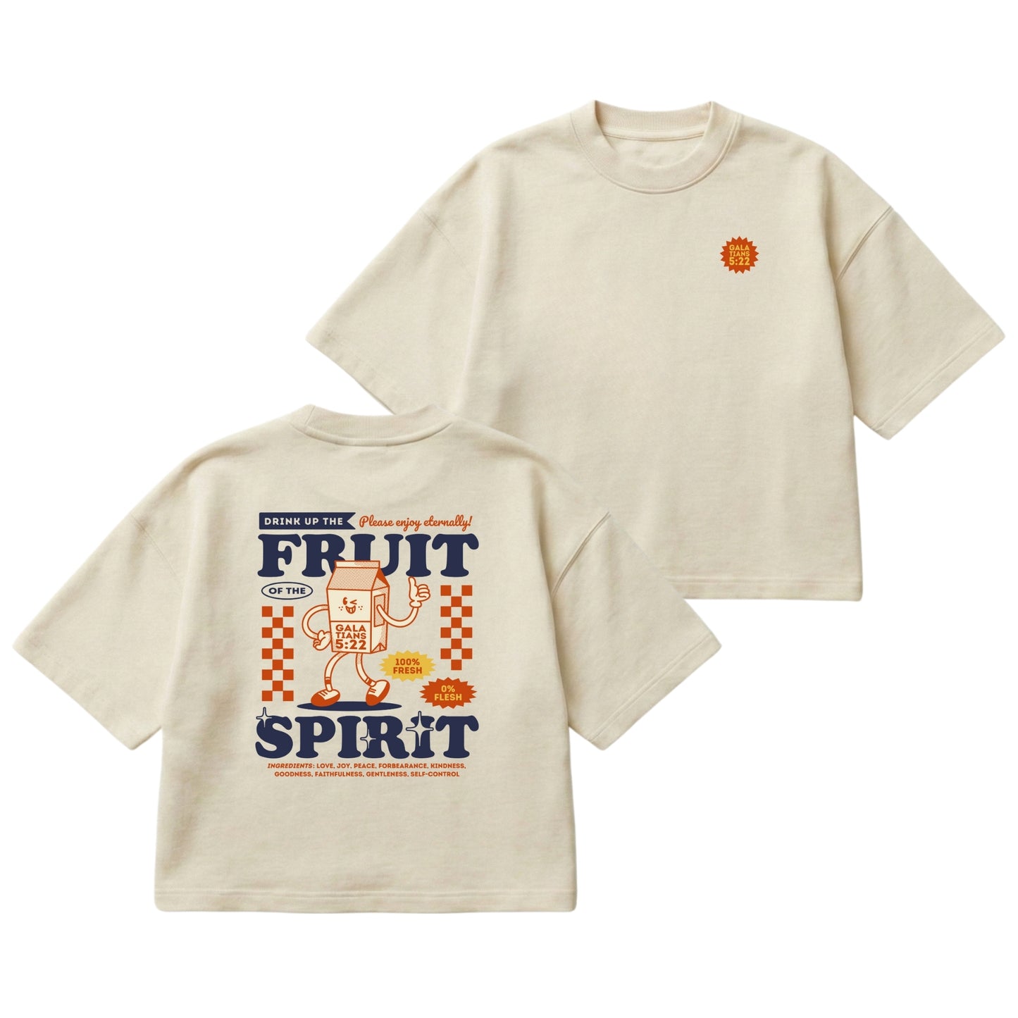 Fruit of the Spirit – Boxy Cropped Shirt