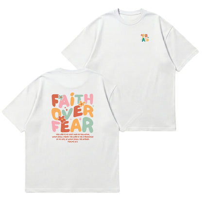 Faith Over Fear – Premium Oversized T-Shirt