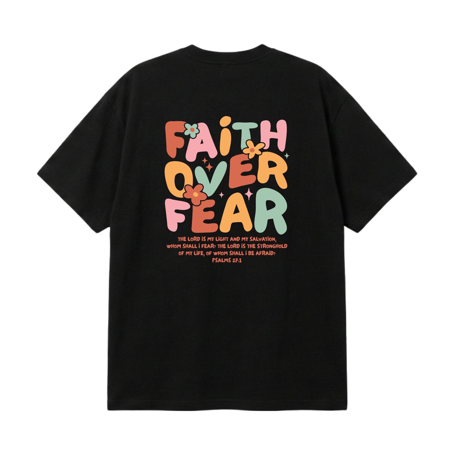 Faith Over Fear – Premium Oversized T-Shirt