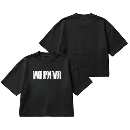 Favor Upon Favor –  Boxy Cropped Shirt
