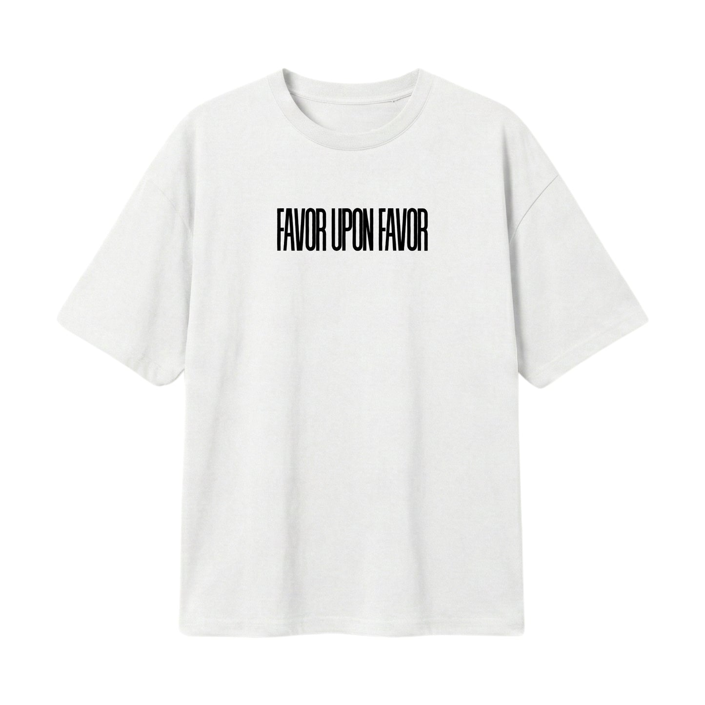 Favor Upon Favor –  Lightweight Oversized T-Shirt