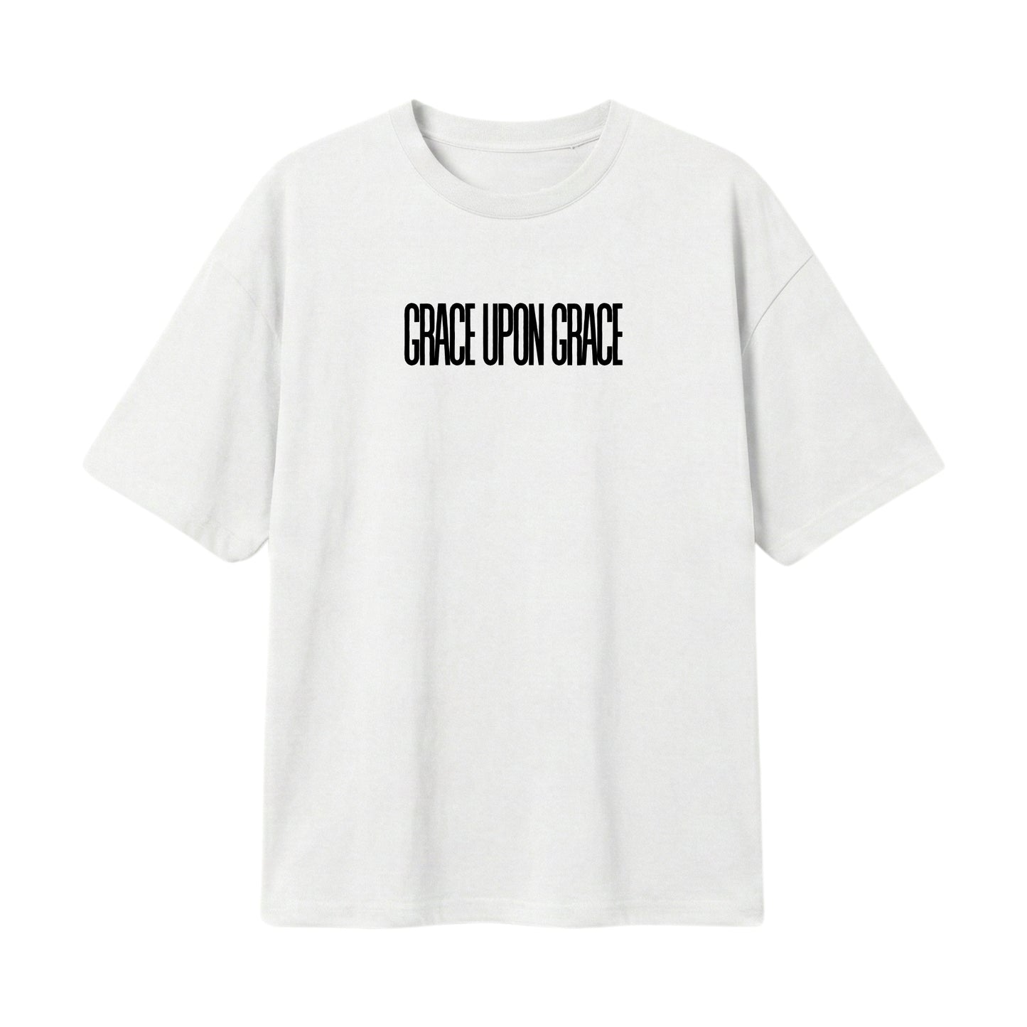 Grace Upon Grace – Lightweight Oversized T-Shirt