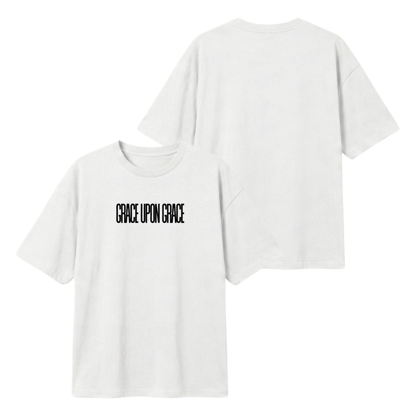 Grace Upon Grace – Lightweight Oversized T-Shirt