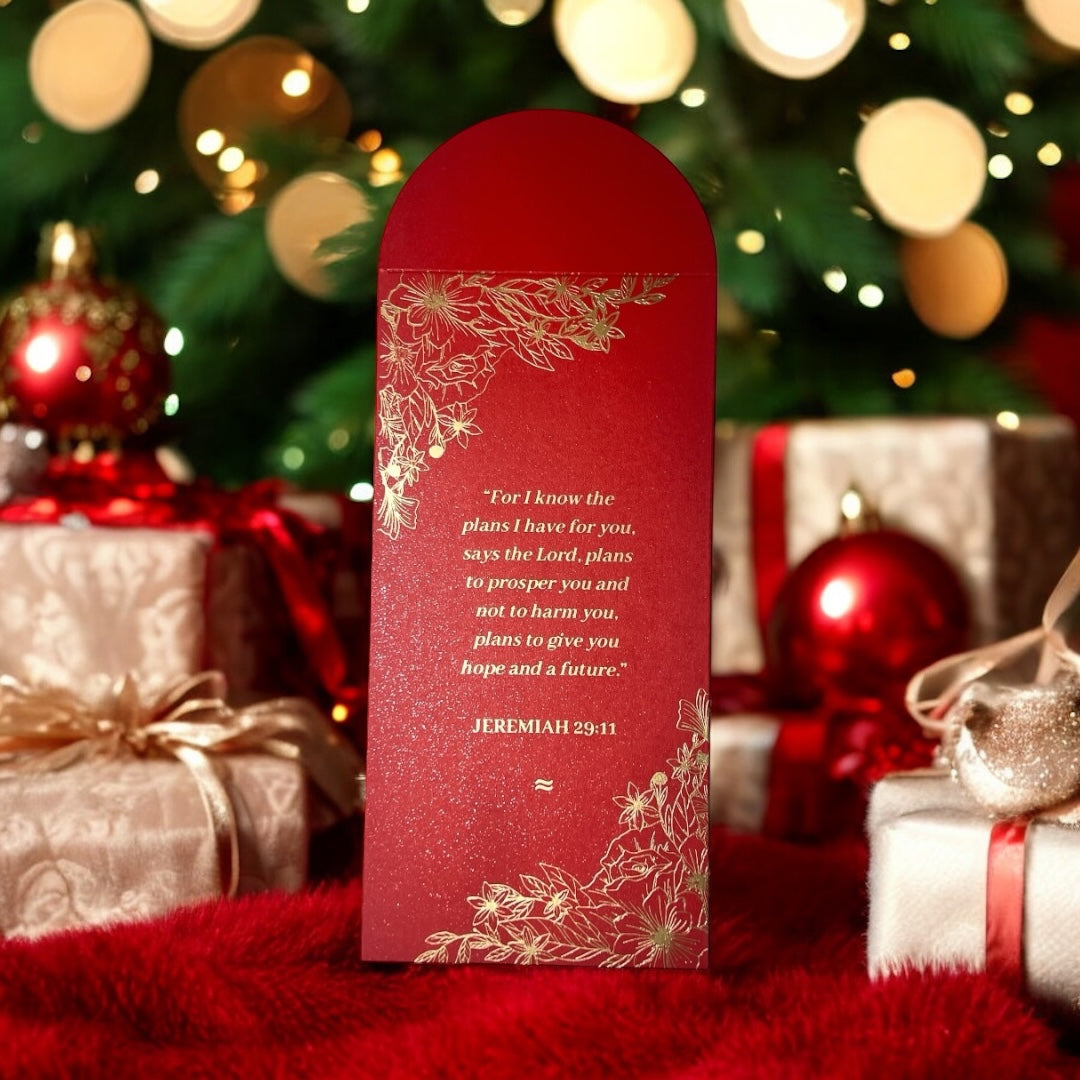 Jeremiah 29:11 - Red Money Envelope