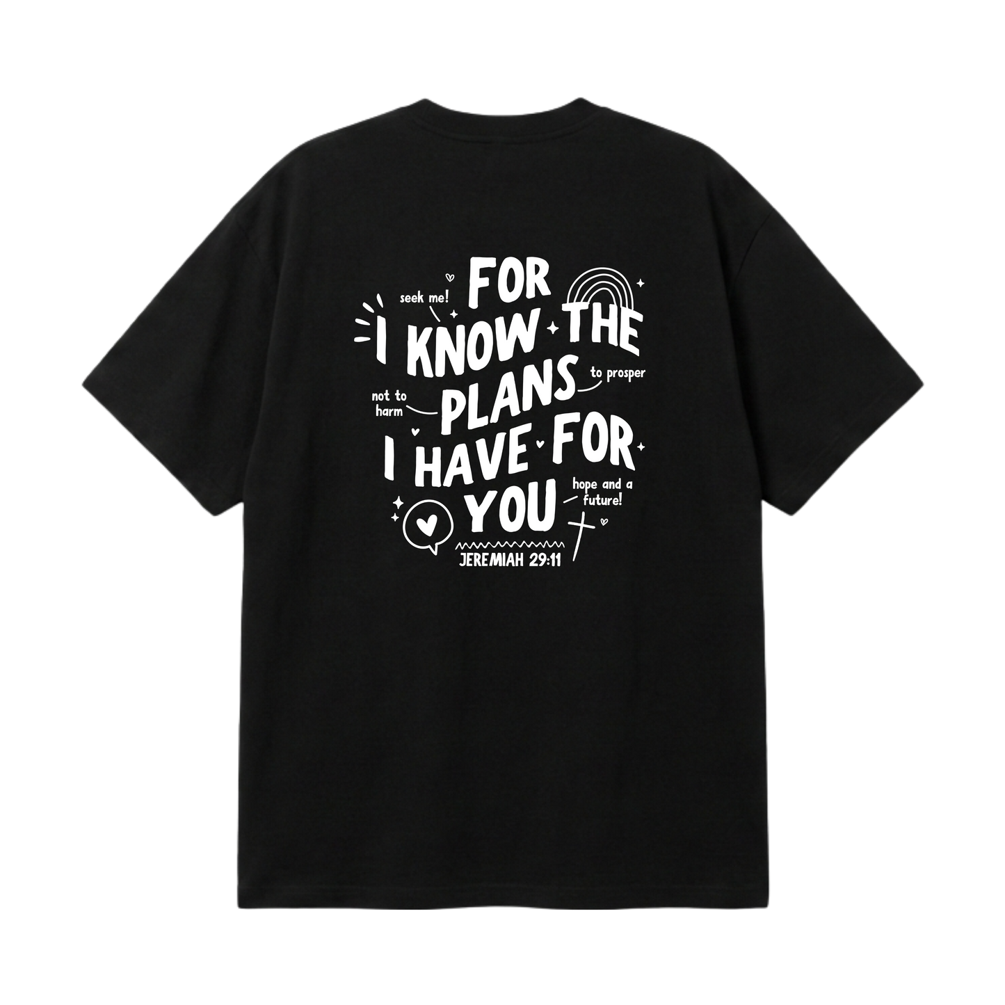 Jeremiah 29:11 – Premium Oversized T-Shirt