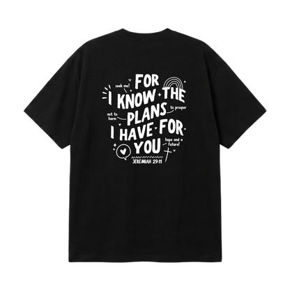 Jeremiah 29:11 – Premium Oversized T-Shirt