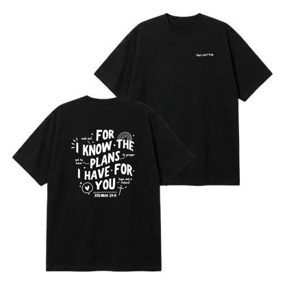 Jeremiah 29:11 – Premium Oversized T-Shirt