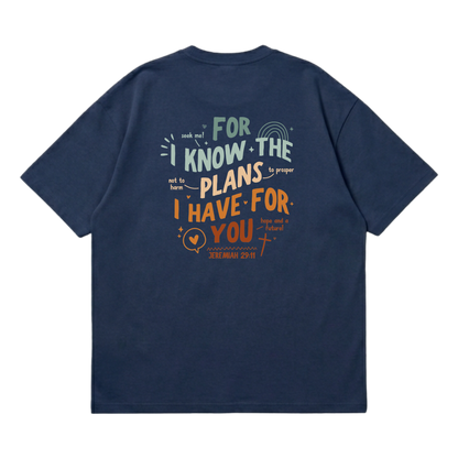 Jeremiah 29:11 – Premium Oversized T-Shirt