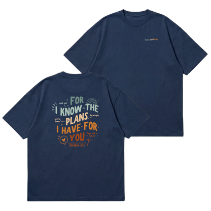 Jeremiah 29:11 – Premium Oversized T-Shirt