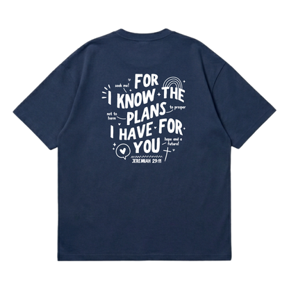 Jeremiah 29:11 – Premium Oversized T-Shirt