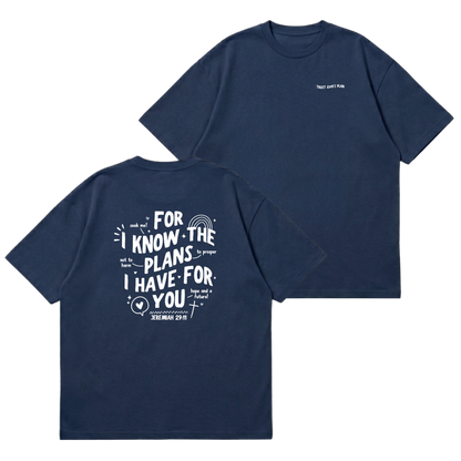 Jeremiah 29:11 – Premium Oversized T-Shirt
