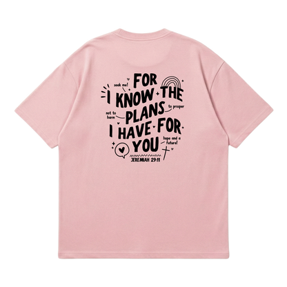 Jeremiah 29:11 – Premium Oversized T-Shirt