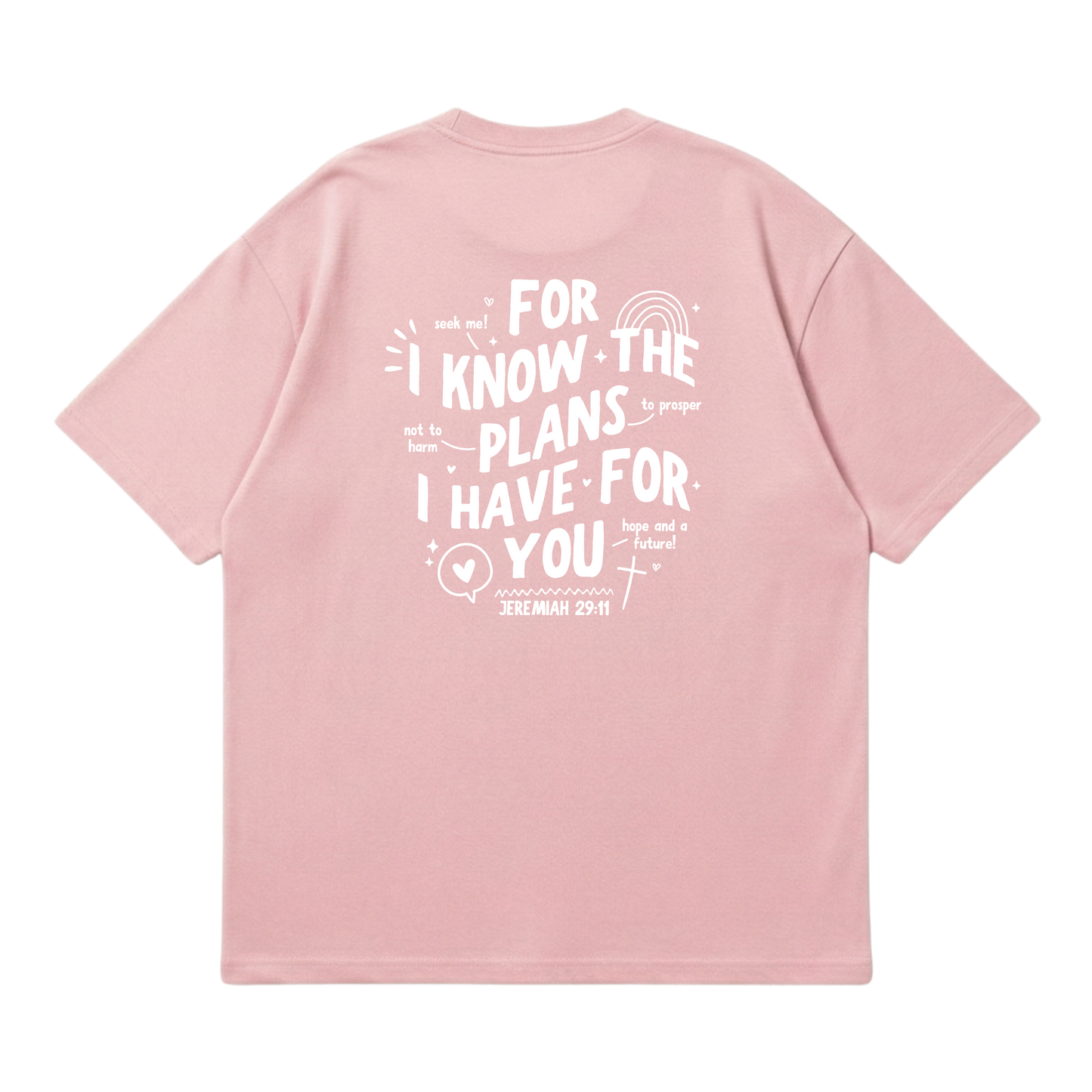 Jeremiah 29:11 – Premium Oversized T-Shirt