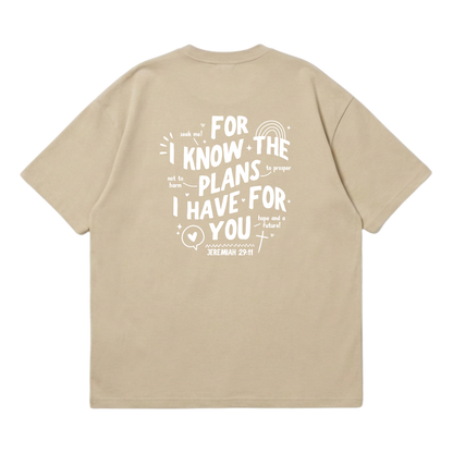 Jeremiah 29:11 – Premium Oversized T-Shirt