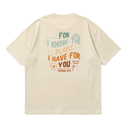 Jeremiah 29:11 – Premium Oversized T-Shirt